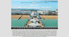 Desktop Screenshot of eastbournesociety.co.uk